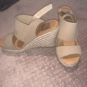 Tan wedges